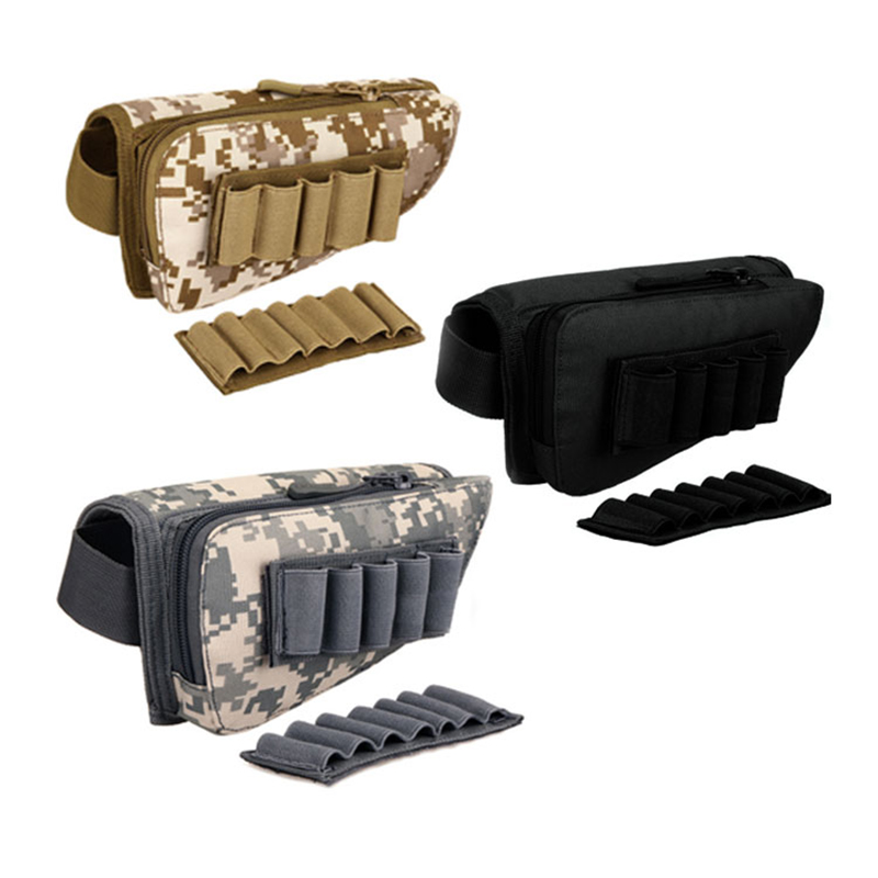 Buttstock Cheek Rest Ammo Holder