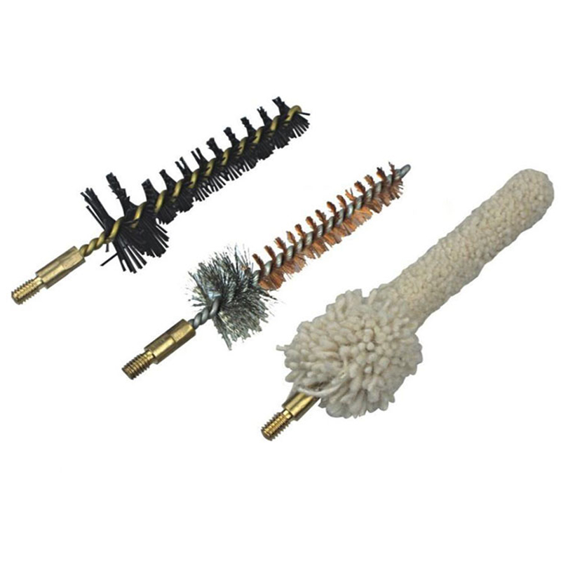 Chamber Cleaning Brushes Nylon Metal Cotton Wires