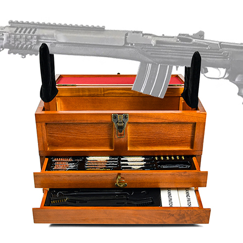 Deluxe wooden case