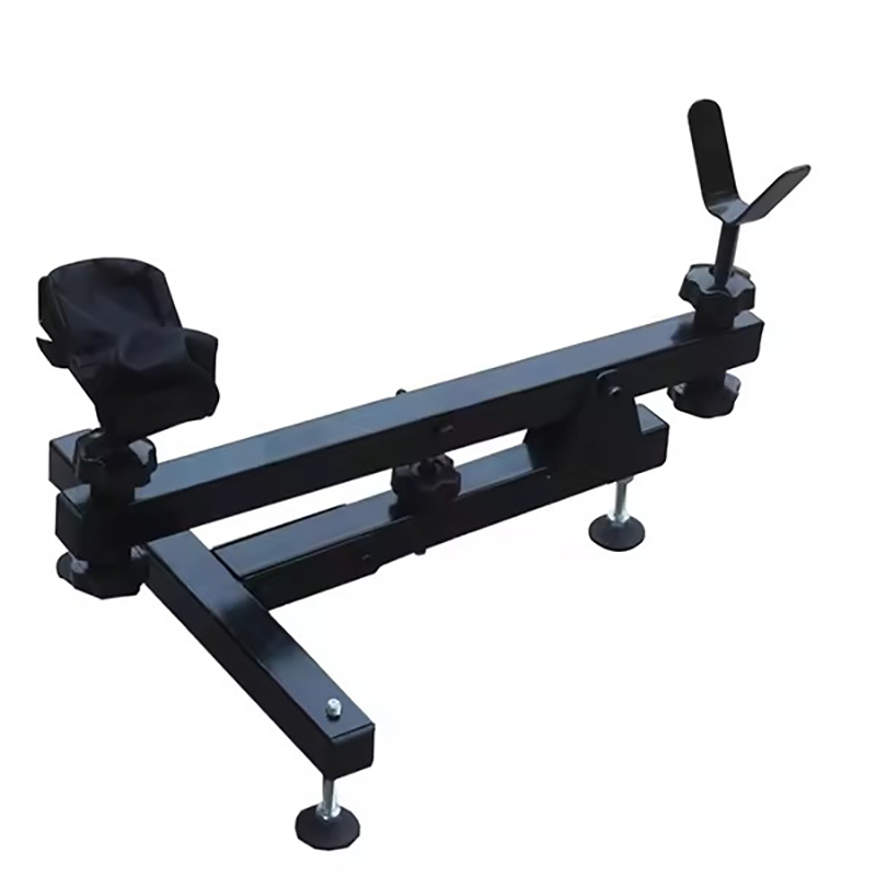 Metal square Tube Surface Spray Plastic Hunting Shooting Adjustable Support Display Stand