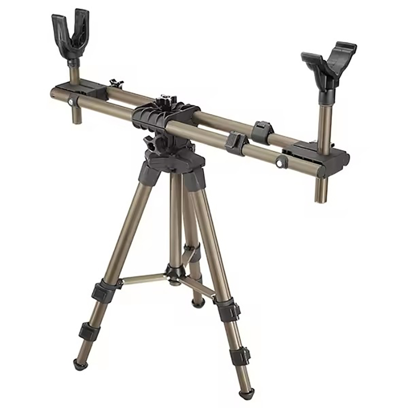 OEM ODM Metal square Tube Surface Spray Plastic Hunting Shooting Adjustable Support Display Stand