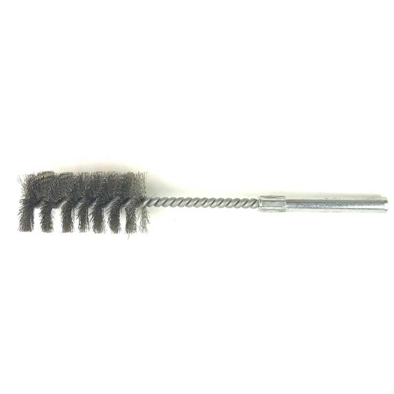 Stainless Wire Long Steel Handle Round Tube Brush