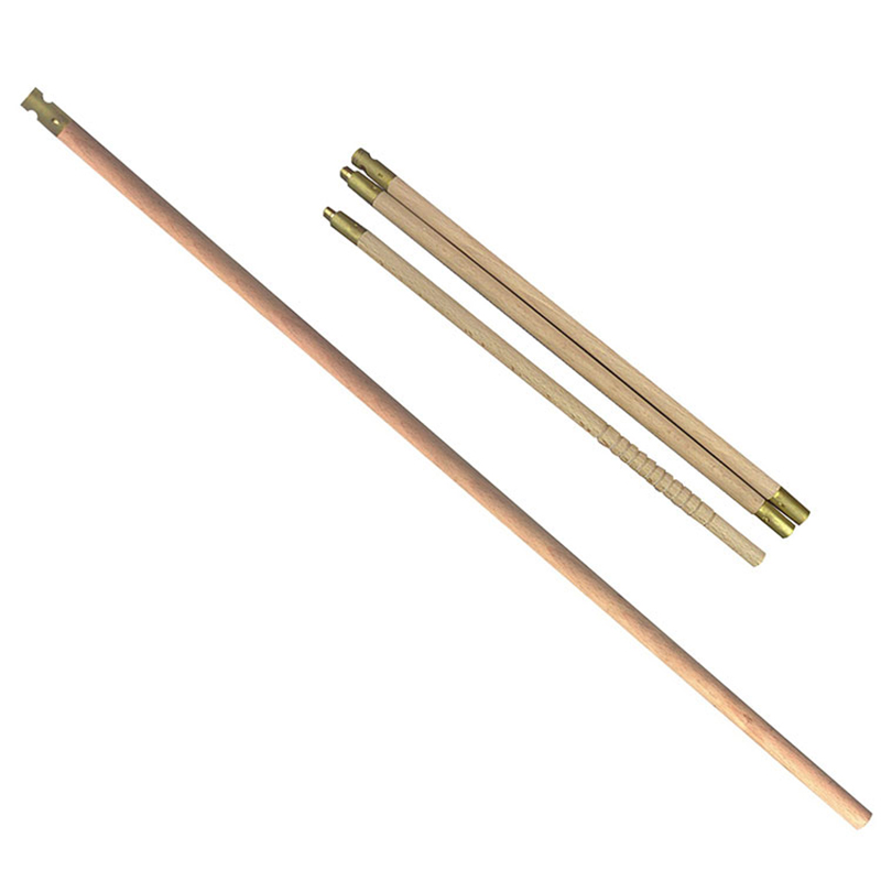 Wooden Gun Cleaning Rod 1 Pc Long or 3-section